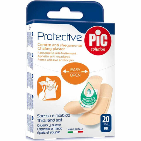 Cerotto antisfregamento mix - 20 pezzi con tampone antibatterico
