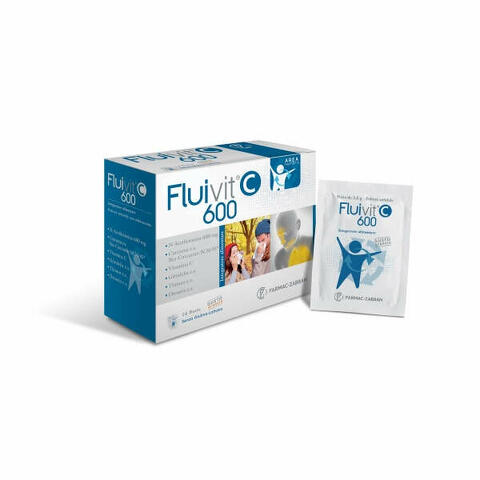 Fluivit C 600 - 14 Bustine di Integratore