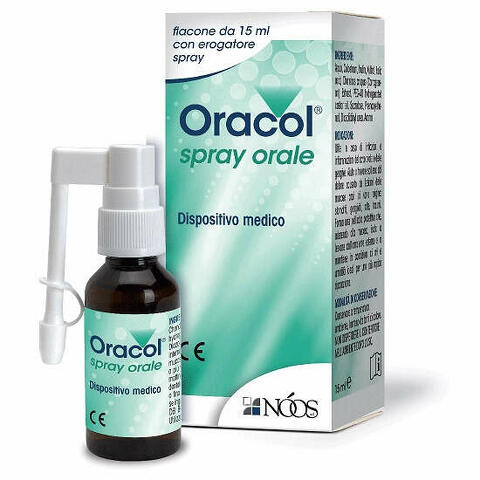 Oracol Spray orale 15 ml - Dispositivo medico per mucosa orale