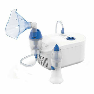Omron - Nebulizzatore a pistone C102 Total - Per patologie respiratorie