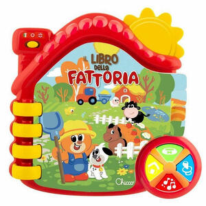 Chicco - Gioco ABC Farm Book Ita/En - Libro Interattivo Bilingue
