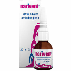 D.M.G. Italia - Spray nasale antiedemigeno Narivent - Flacone 20 ml