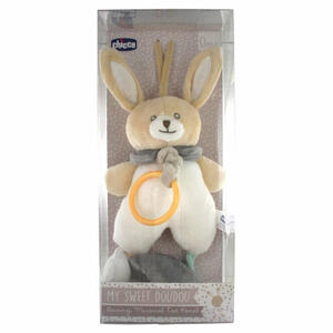 Chicco - Gioco pannello musicale coniglio - Peluche per viaggiare