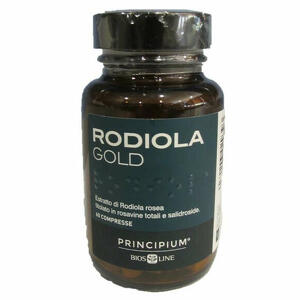 Principium - Rodiola Gold 60 Compresse - Integratore per Tono dell'Umore